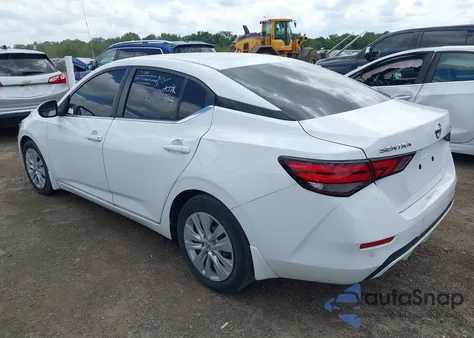 2021 Nissan Sentra S Xtronic Cvt z USA, uszkodzony, nr VIN 3N1AB8BV2MY296109